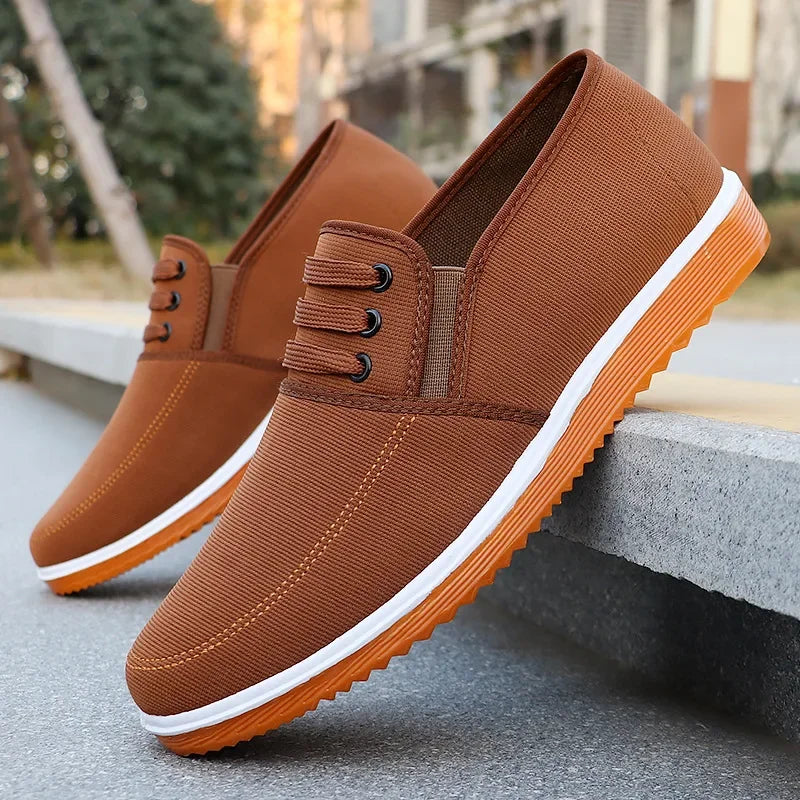 Men Canvas Loafers