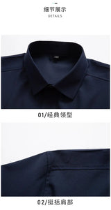 Men Plus Size Work Shirt
