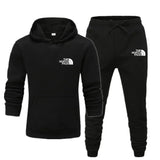 Unisex Printed Hooded Tracksuit