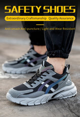 Men Steel Toe Safety Sneakers