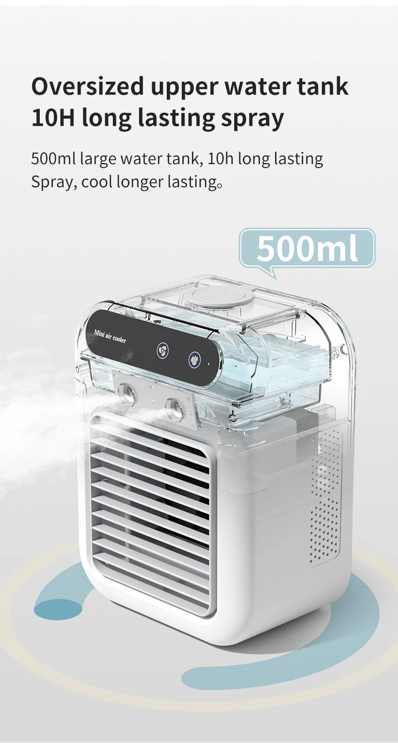 Portable Car Air Cooler Humidifier