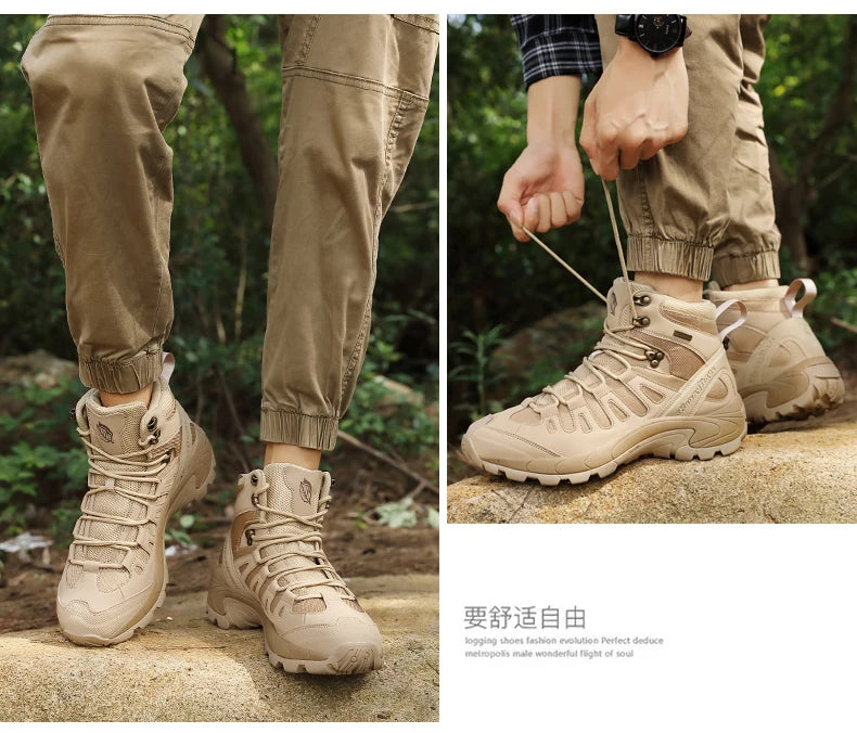 Men’s Minimalist Outdoor Walking Boots