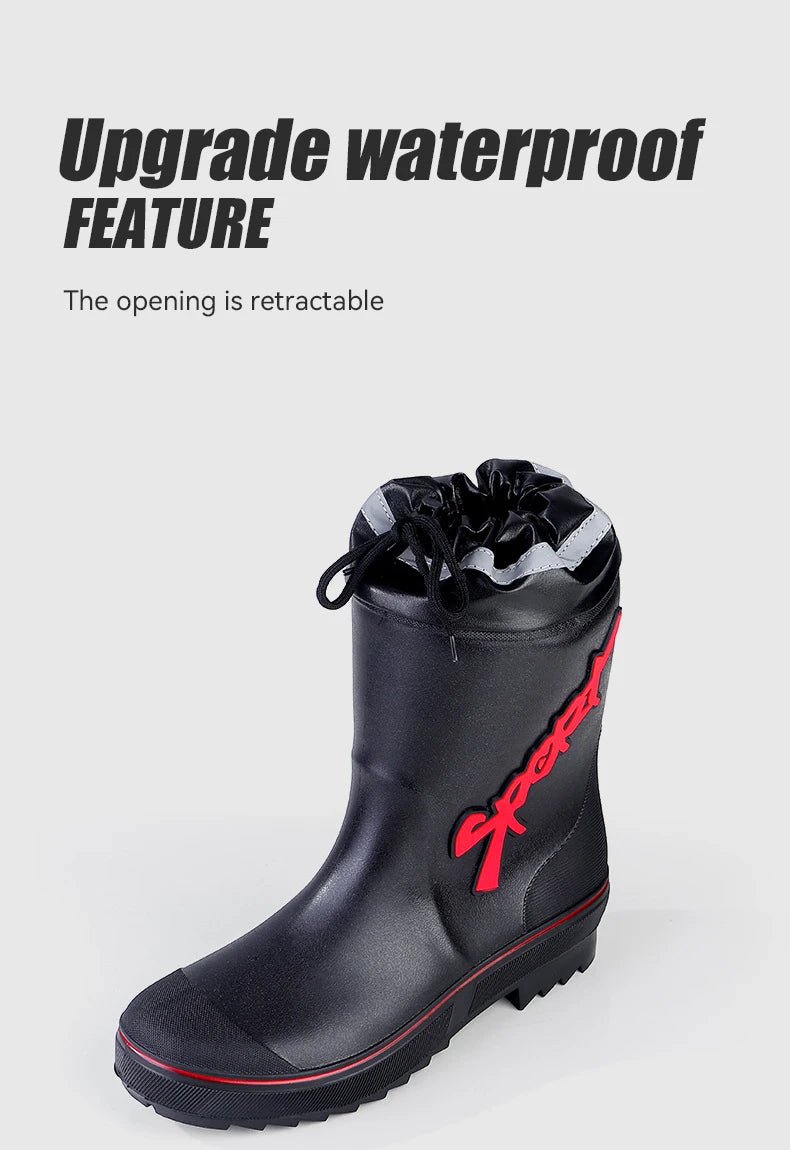 Couple Style Waterproof Rain Boots