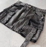 PlaidPunk™ – Pocket Plaid Y2K Mini Skirt (Harajuku Streetwear)