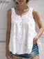 Isla Crochet Lace Tunic Blouse
