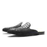 Men’s Crocodile Leather Mules