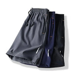 Summer Sports Shorts Men Plus Size Elastic Waist Breathable