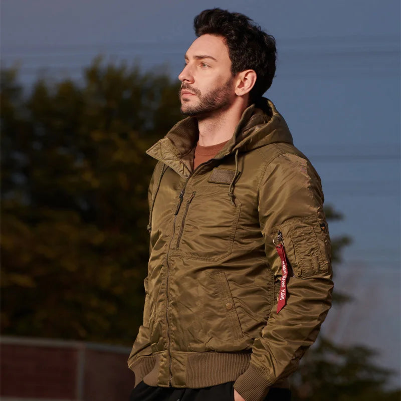Men’s Padded Waterproof Winter Jacket