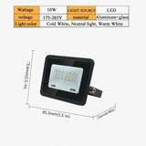 Waterproof LED Outdoor Spotlight