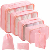 10/7-Piece Travel Organizer Set – Suitcase Packing Cubes