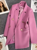 SilhouetteFit™ – Slim Blazer (Korean Fashion, Office-Ready Slimming Design)