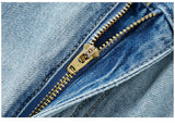 Women Vintage Cotton Wide Leg Jeans