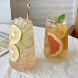Stripe Glass Cup 500ml