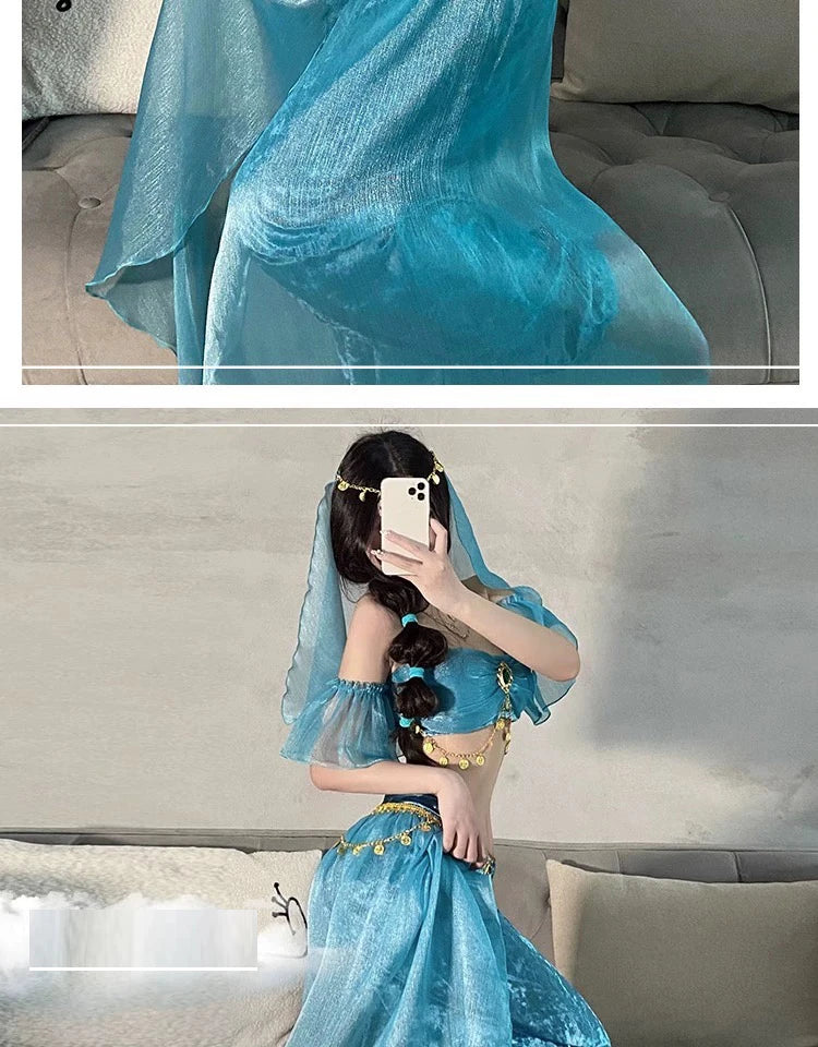 Egyptian Queen Belly Dance Costume Set