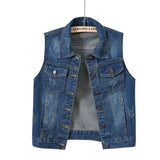 Women’s Blue Casual Denim Jacket