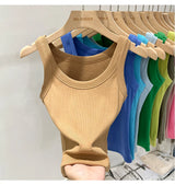 Basic Ribbed Tank Top