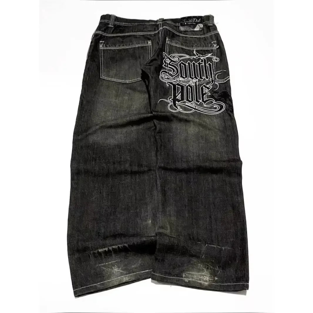 Miss Me Y2K Rhinestone Wide Jeans