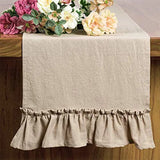 Christmas Orangered Table Runner