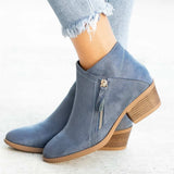 Women Mid Calf Boots Chunky Platform Boots