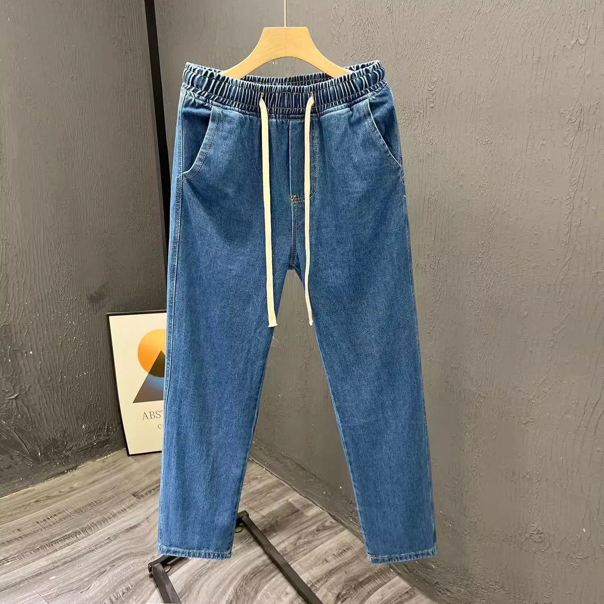 Men’s Vintage Loose Straight Jeans