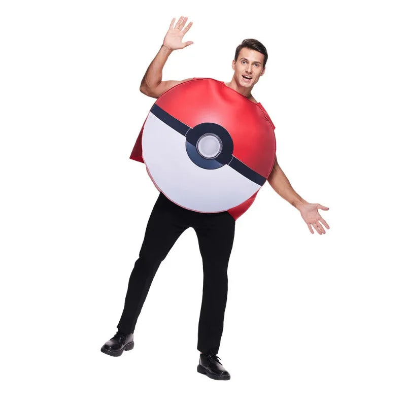 Pokeball Anime Cosplay Costume