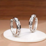 CZ Hoop Earrings