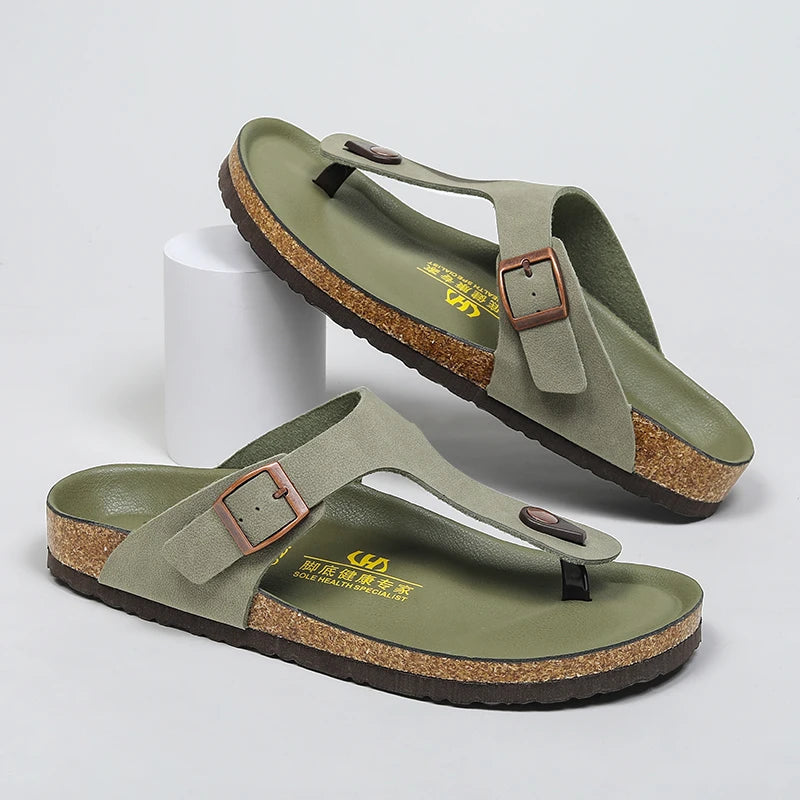Prestige Leather Flip Flops