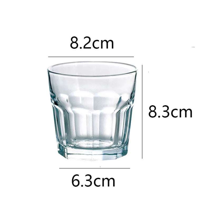 Transparent Glass Drinkware Cup