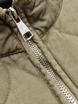 Vintage Quilted High Collar Women's Jacket