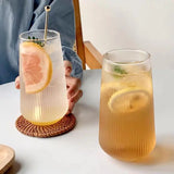 Stripe Glass Cup 500ml