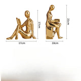 High-End Bookcase Ornament Decor