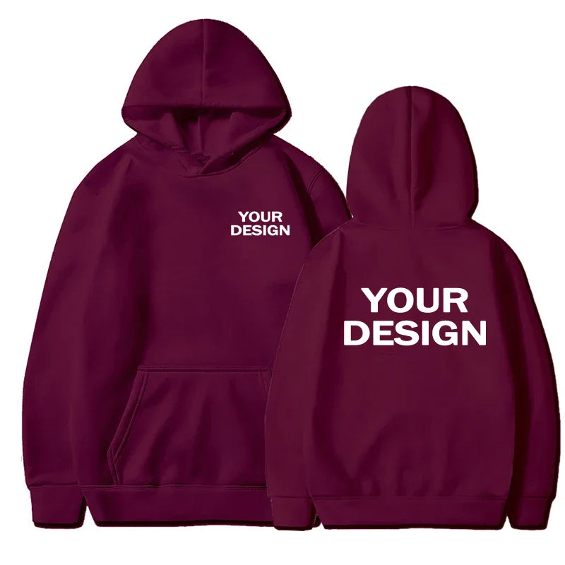 Men Custom Print Hoodie