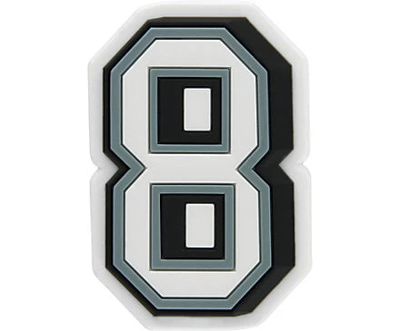 Women Number Shoe Charms Crocs Accessories