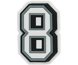 Women Number Shoe Charms Crocs Accessories