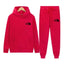Unisex Printed Hooded Tracksuit