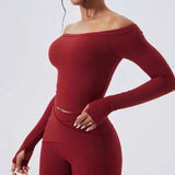 Women's Long Sleeve Workout Top