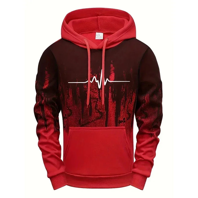 Men's Casual Jogging Tracksuit Set