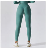 Summer Breathable Women's Yoga Leggings – High Waist Gym Workout Pants