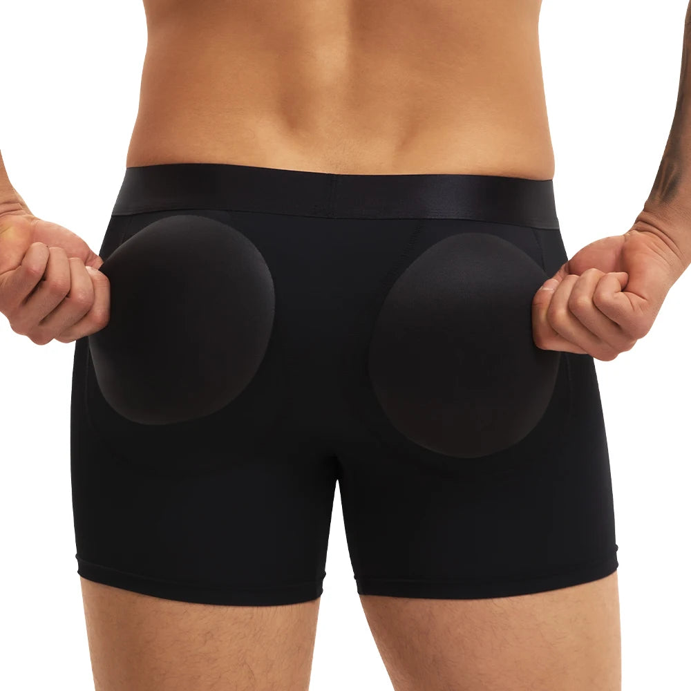 سراويل بوكسر رجالية لرفع المؤخرة