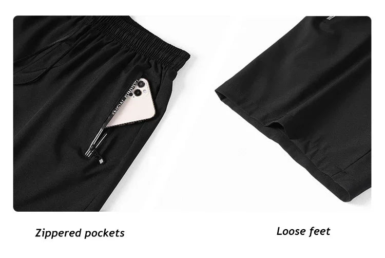 Plus Size Men's Summer Work Shorts – Loose Fit