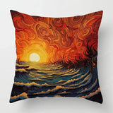 Abstract Sofa Pillow Cover | by Anwer Fancy | Worldwide Shipping