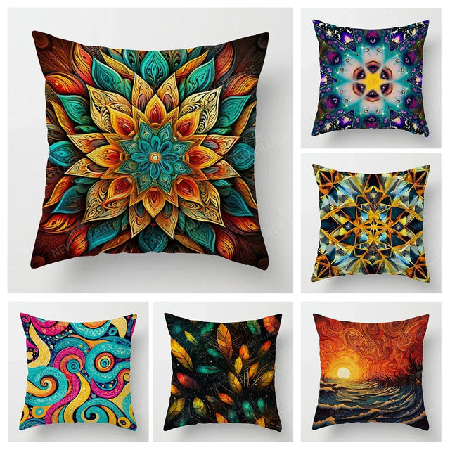 Abstract Sofa Pillow Cover | by Anwer Fancy | Worldwide Shipping