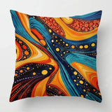 Abstract Sofa Pillow Cover | by Anwer Fancy | Worldwide Shipping