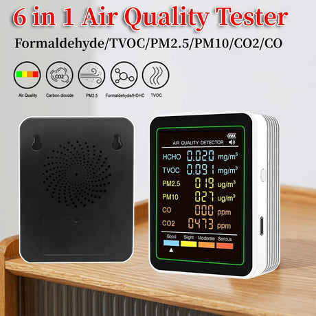 Air Quality Monitor with Alarm | by Anwer Fancy | Worldwide Shipping
