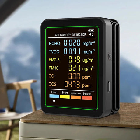 Air Quality Monitor with Alarm | by Anwer Fancy | Worldwide Shipping