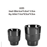 Barista Ceramic Couple Coffee Cups | by Anwer Fancy | Worldwide Shipping