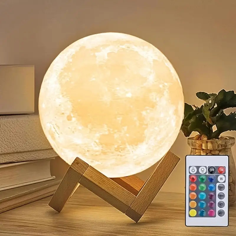 LED Moon Lamp] 16-Color LED