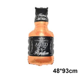 Big Champagne Foil Balloon | by Anwer Fancy | Worldwide Shipping