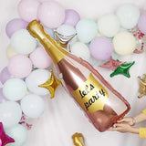 Big Champagne Foil Balloon | by Anwer Fancy | Worldwide Shipping