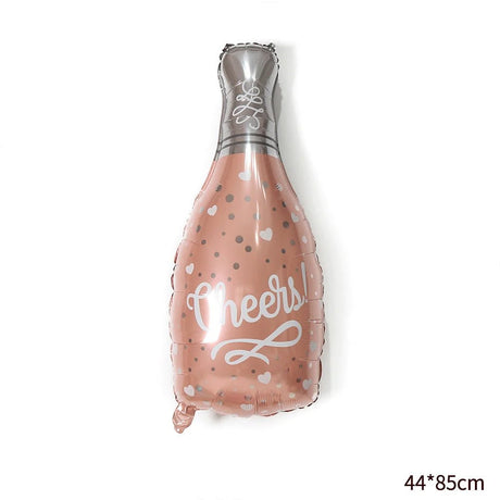 Big Champagne Foil Balloon | by Anwer Fancy | Worldwide Shipping